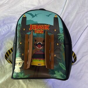 Jurassic park Backpack - Black and Brown
